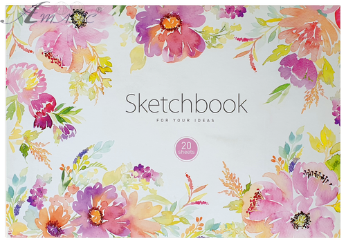 Альбом для малювання, склейка 20 аркушів Школярик "Star" PB-GB-020 - *** фото 2