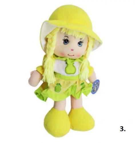 Игрушка Мягкая Кукла, Микс 35 см в пакете   1422 фото 3