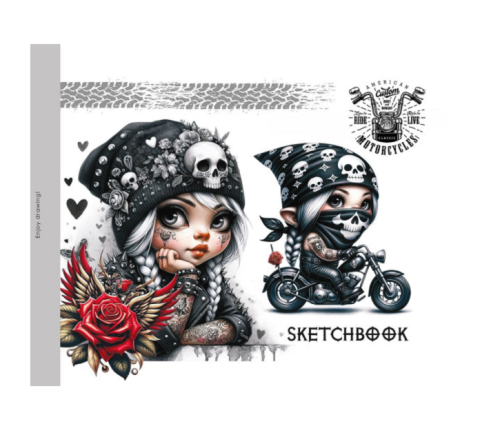 Скетчбук для рисования Bourgeois 200х143  24 листа  24387