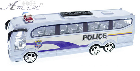Игрушка Автобус Police пластик 25 см в слюде 818-5 Игрушка Автобус Police пластик 25 см в слюде 818-5