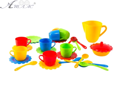 Игрушка Чайный набор на 6 персон из 21 предмета Тигрис 39132