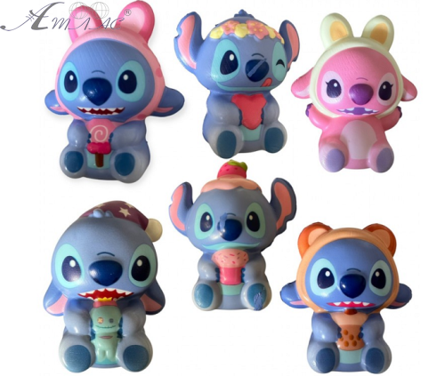 Іграшка Стіч Антистрес Сквіш 10 см м'який  25-7-440