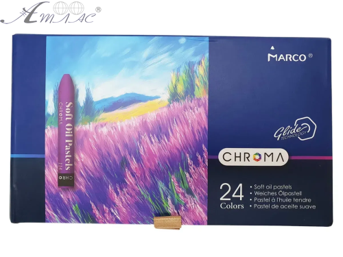 Пастель масляна Marco CHROMA 24 кольори професійна  1091-24CB