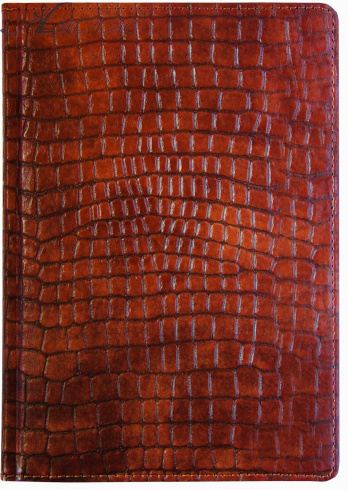 Ежедневник недатированный А6 Бриск DeDalo Коричневый крокодиловый 176 л ЗВ-15 Ежедневник недатированный А6 Бриск DeDalo Коричневый крокодиловый 176 л ЗВ-15