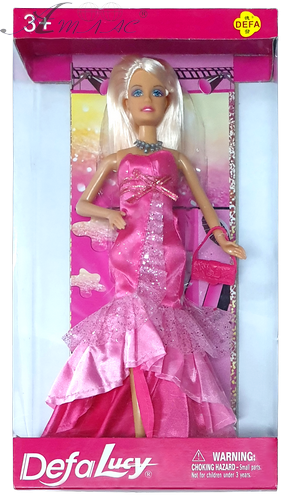 Кукла Defa с сумкой 28 см 8240