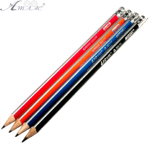 Олівець графітний Marсо 12 шт НВ трикутний Grip-Rite 9001ЕМ-12СВ