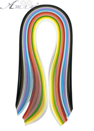 Папір для Квілінгу мікс № 2 3мм 130смуг 42см  10274