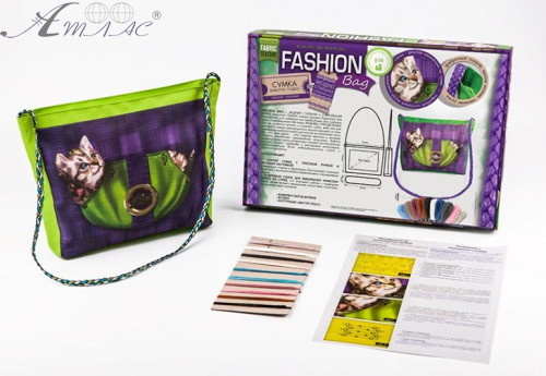 Набір для творчості Вишивка сумки ниткою муліне Fashion Bag  FBG-01-05 фото 2