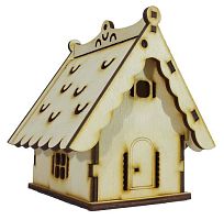 Будинок № 16 Скринька з відкидним дахом 8 х 10 х 10 см AS-4265, F-0145
