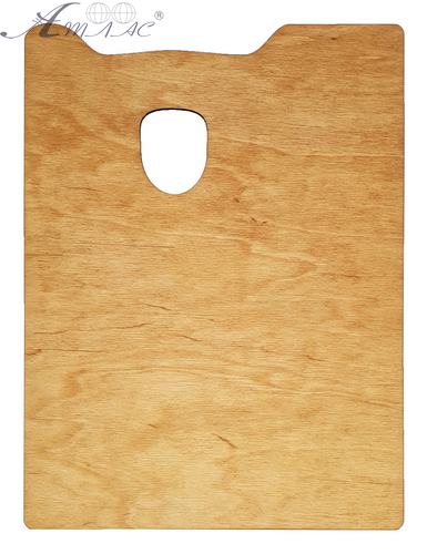 Палітра № 34 дерево, промаслена, прямокутна 35 х 26 см AS-4984