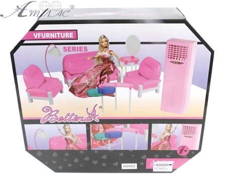 Іграшка Набір Bettina Вітальня № 2 з лялькою  66862