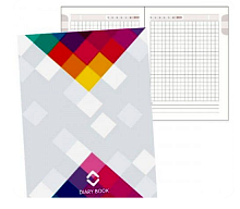 Ежедневник недатированный А6 Аркуш Цветной пазл  1В488