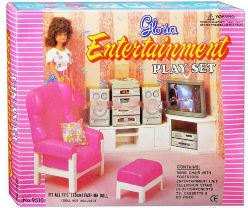 Игрушка Кукольная Мебель набор Gloria Телевизор  9510  фото 2