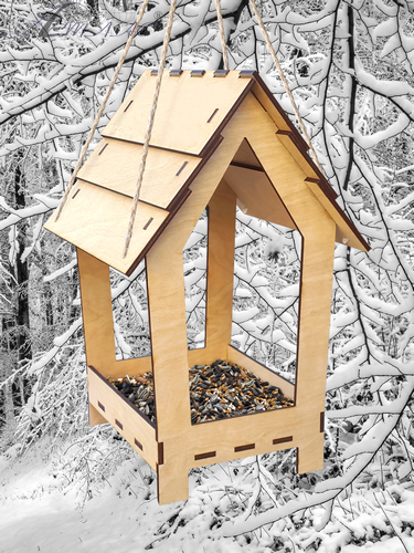 Годівничка № 11 Альтанка 18 х 17 х 26 см AS-4306 фото 2