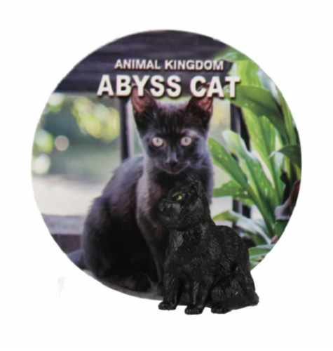 Игрушка Фигурка Кота Черный сидит 4 см  16613