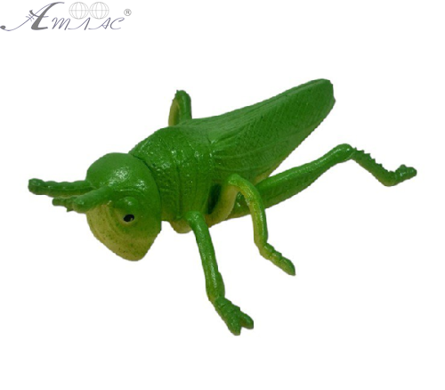 Іграшка силіконова антистрес Саранча зелена 8см  06738