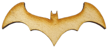 Фигурка фанерная - Летучая мышь 5 x 2 см AS-4655, В-0223