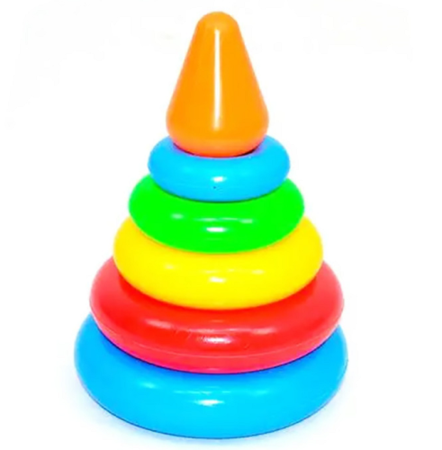 Игрушка Пирамида пластиковая 14 х 21 см Tigres  39116