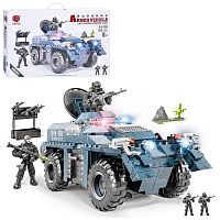 Игрушка Конструктор Block Бронированная военная машина 626 детали  XJ-792A