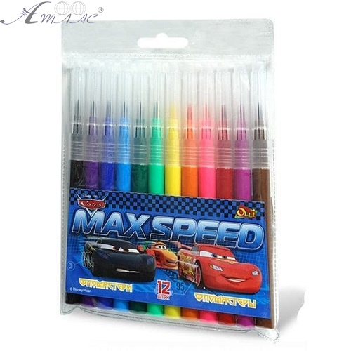 Фломастеры Olli Disney Cars OL - 813-12 12 цветов Фломастеры Olli Disney Cars OL - 813-12 12 цветов