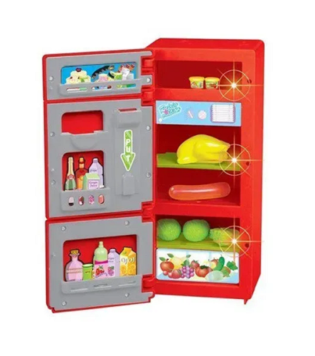 Игшрушка Холодильник Кухня для барби  22 см  XS-14006