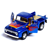 Машинка Kinsmart Ford F-100 1956 год Pickup с рисунком  KT5385FW