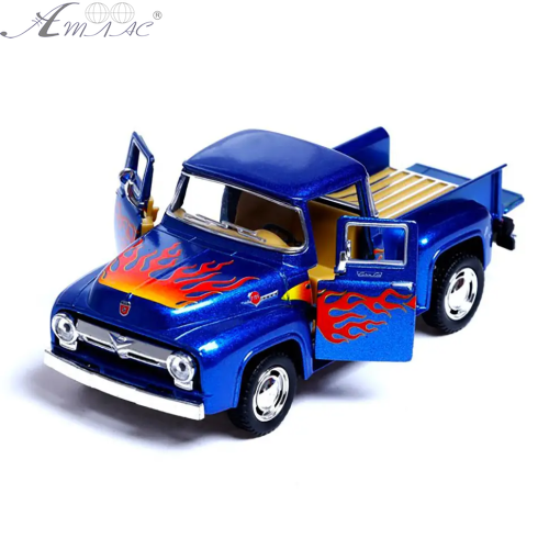 Машинка Kinsmart Ford F-100 1956 рік Pickup з малюнком  KT5385FW
