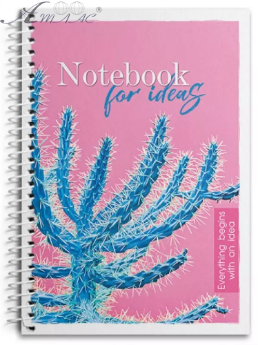 Блокнот-спираль Бриск Gold А6 80 л СБВ-14