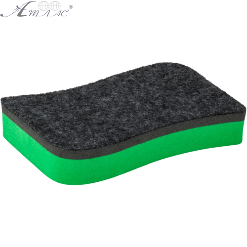 Губка для доски сухостирательная Axent Wave зеленая 11*5,7*2,2 см 9804-05-A фото 2 Губка для доски сухостирательная Axent Wave зеленая 11*5,7*2,2 см 9804-05-A фото 2