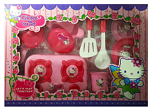 Игрушка Детская Кухня Kitchen and tea set 9 предметов LN541I 