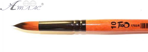 Пензлик синтетика Кругла № 10 художня