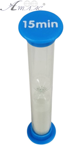 Игрушка Часы Песочные 15 минут примерно 120х25мм 03489 Игрушка Часы Песочные 15 минут примерно 120х25мм 03489