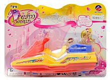 Игрушка Катер 19 см  8818-1