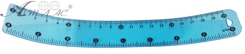 Линейка 20 см Гибкая, прозрачная в упаковке AS-0247 Линейка 20 см Гибкая, прозрачная в упаковке AS-0247