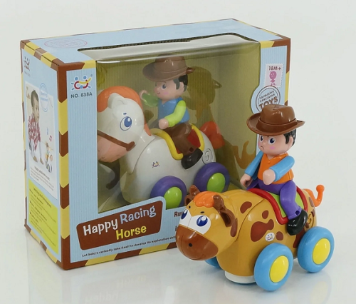 Игрушка Музыкальный Ковбой ездит, свет + звук 838, 36855 Игрушка Музыкальный Ковбой ездит, свет + звук 838, 36855