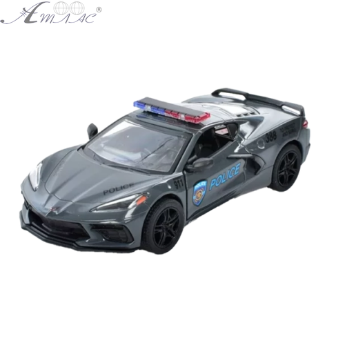 Машинка Kinsmart Chevrolet Corvette 2021 рік Police  KT5432WPR