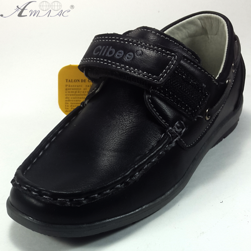 Туфли Clibee черные р. 26-31 к/з, прошитые F-39 Туфли Clibee черные р. 26-31 к/з, прошитые F-39