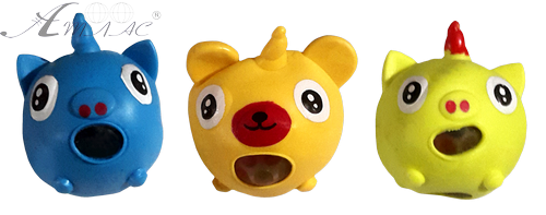 Іграшка силіконова антистрес Мордочки з орбизами  ST 8517 фото 2