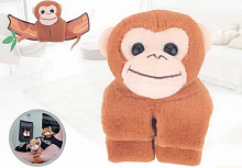 Іграшка м'яка Мавпочка браслет 21х9х8 см  034-7