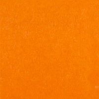 Фетр листовий для творчості, помаранчевий поліестер, 20 х 30 см, 1 мм 7725