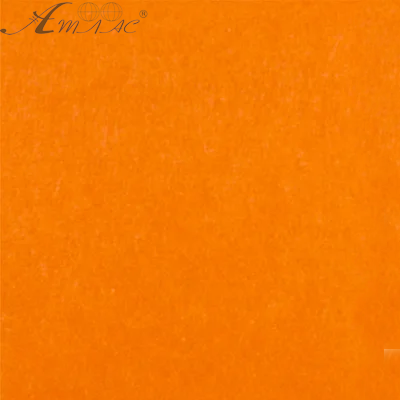 Фетр листовой для рукоделия, оранжевый полиэстер, 20 х 30 см, 1 мм 7725