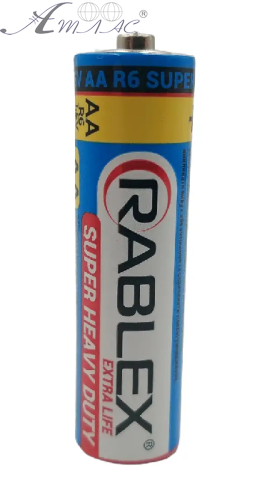 Батарейка пальчиковая AA LR6 Rablex 05277 Батарейка пальчиковая AA LR6 Rablex 05277