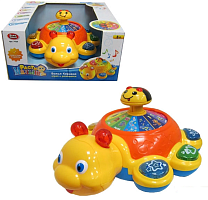 Развивающая игрушка Божья коровка, Песенки, названия животных, Алфавит  7454