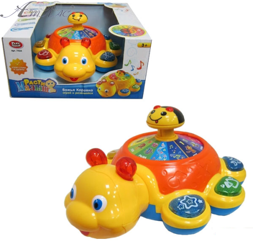 Розвиваюча іграшка Сонечко, Пісеньки, назви тварин, Алфавіт  7454