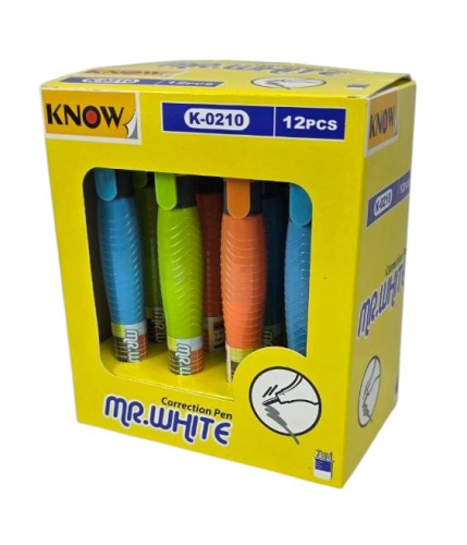 Корректор-ручка KNOW 7мл читайте описание  К-0210 фото 3