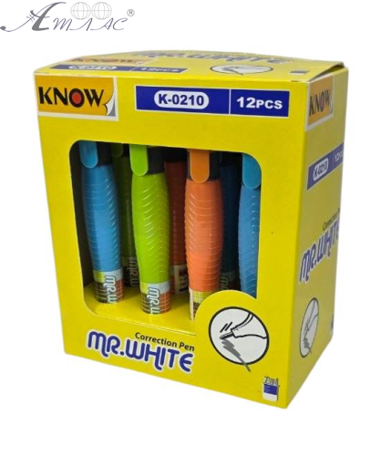 Коректор-ручка KNOW 7мл читайте опис К-0210 фото 3 Коректор-ручка KNOW 7мл читайте опис К-0210 фото 3