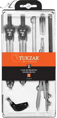 Готовальня 8 предметів Tukzar TZ-492-8