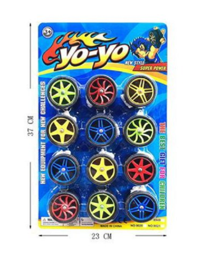 Игрушка Йо-йо Колесо в ассортименте d=5 см  0843 фото 2