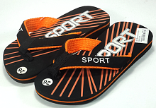 В'єтнамки Чорні Sport р. 25 тканева перетинка F96