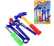 Іграшка Набір інструментів із 6 предметів на блістері  002-10